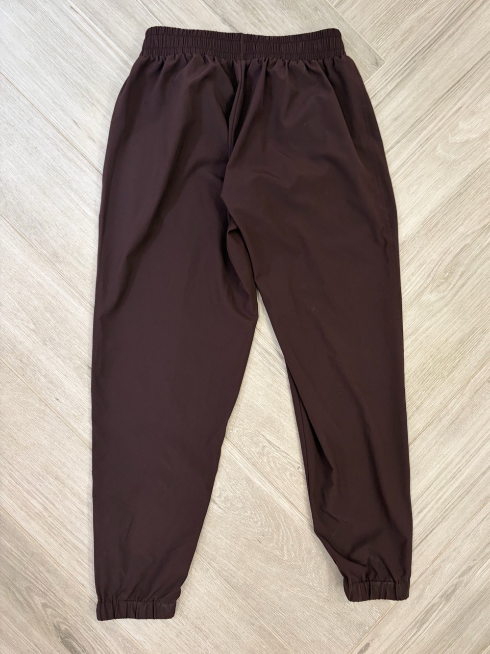 Old Navy Dark Brown Stretch Tech Jogger Pants Small - Picture 2 of 4